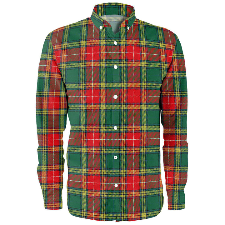 Baxter Modern Clan Badge Tartan Long Sleeve Shirt
