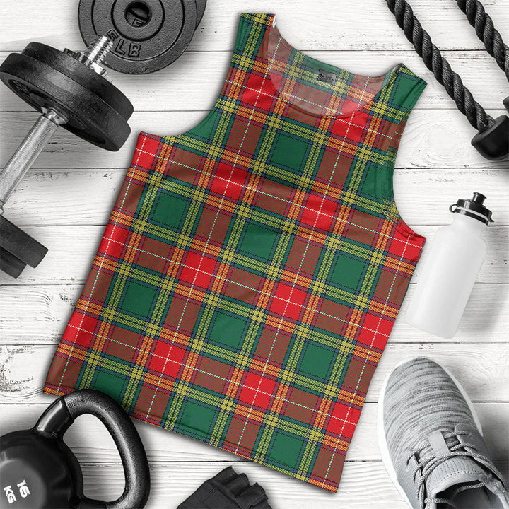 Baxter Modern Clan Badge Tartan Men Tank Top
