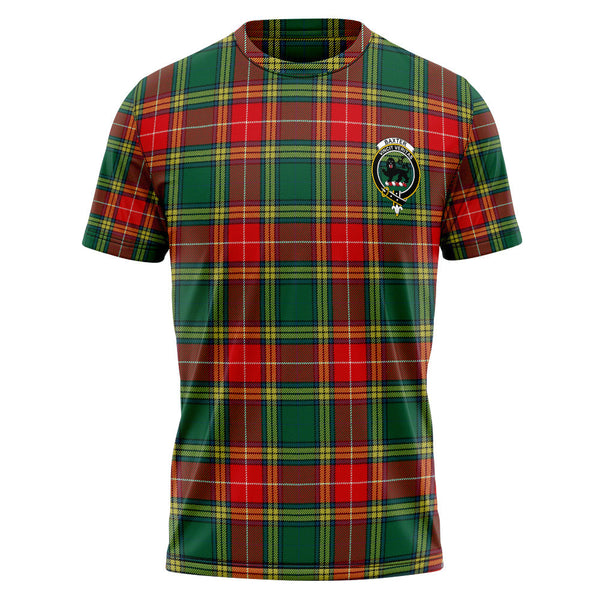 Baxter Modern Clan Badge Tartan T-Shirt