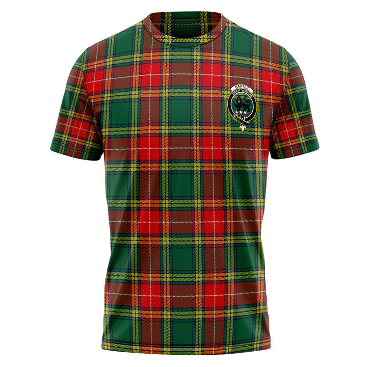 Baxter Modern Clan Badge Tartan T-Shirt