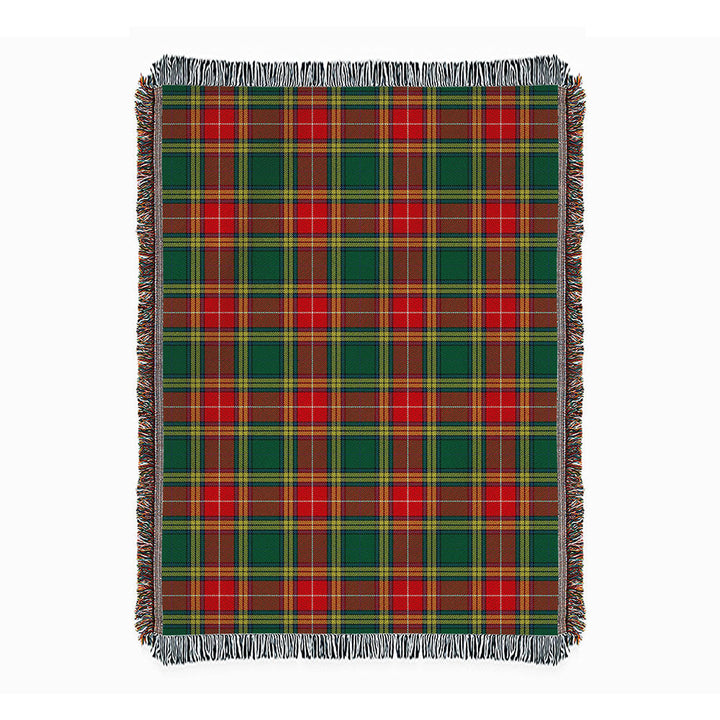 Baxter Modern Clan Badge Tartan Woven Blanket