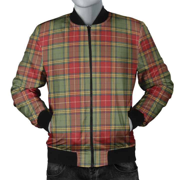 Baxter Weathered Clan Badge Tartan Bomber Jacket