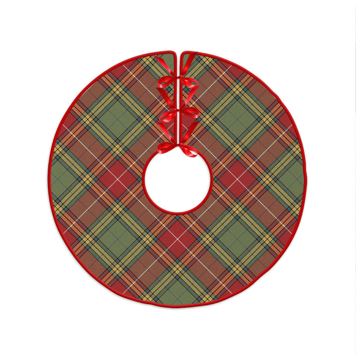 Baxter Weathered Clan Badge Tartan Christmas Tree Skirt
