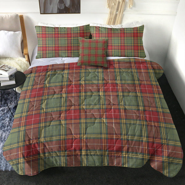 Baxter Weathered Clan Badge Tartan Comforter