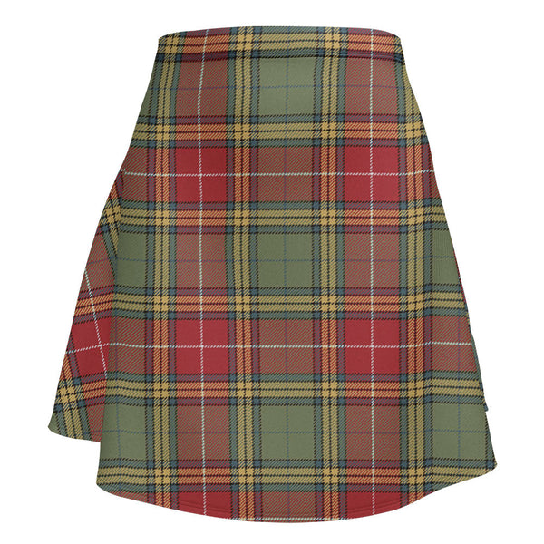 Baxter Weathered Clan Badge Tartan Flared Skirt