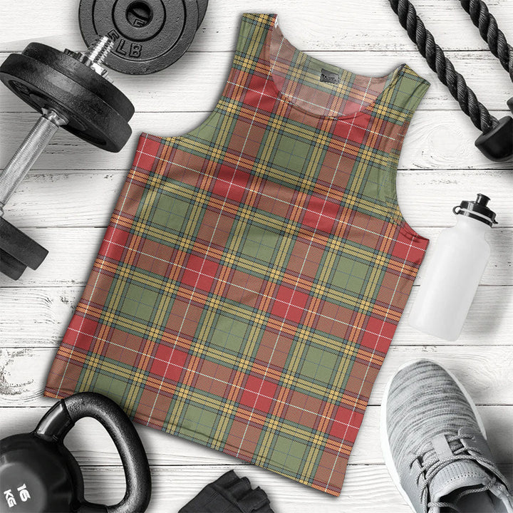 Baxter Weathered Clan Badge Tartan Men Tank Top