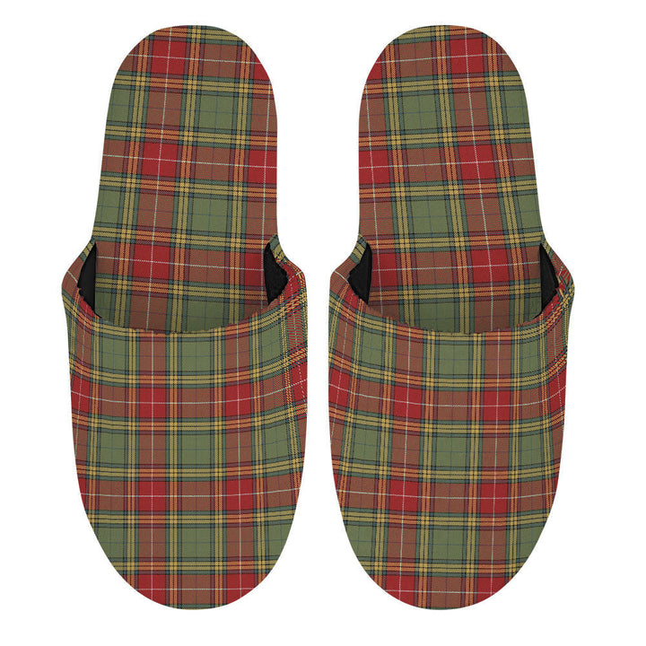 Baxter Weathered Clan Badge Tartan Mop Slippers