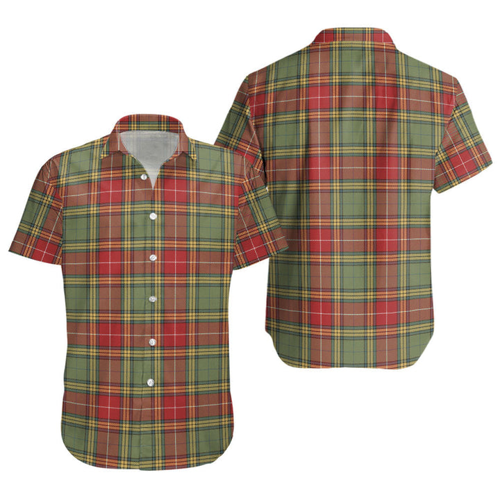 Baxter Weathered Clan Badge Tartan Short Sleeve Shirt