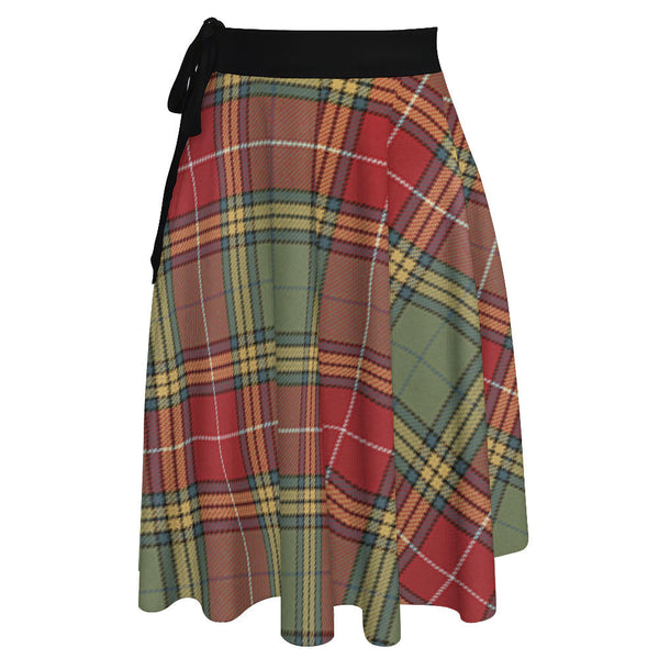 Baxter Weathered Tartan Wrap Skirt