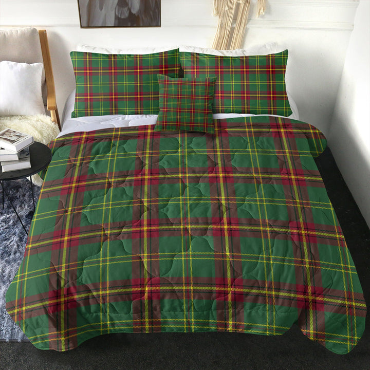 Beard Modern Tartan Comforter
