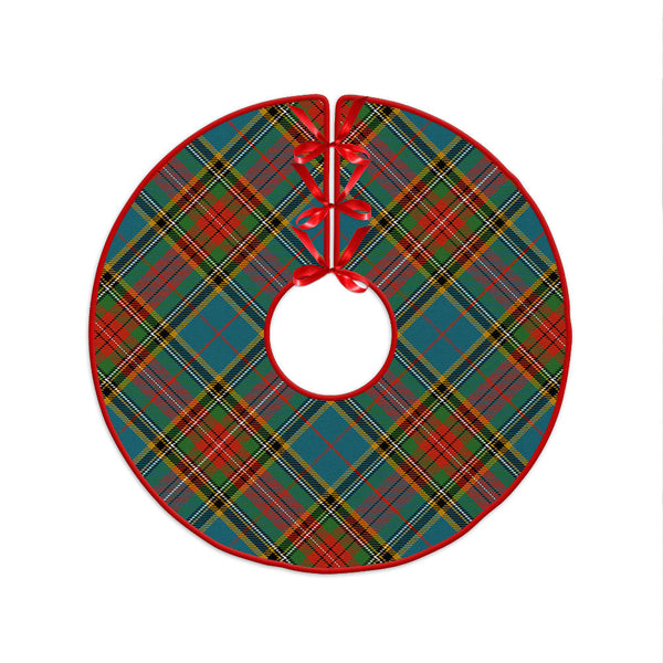 Beaton Ancient Clan Badge Tartan Christmas Tree Skirt