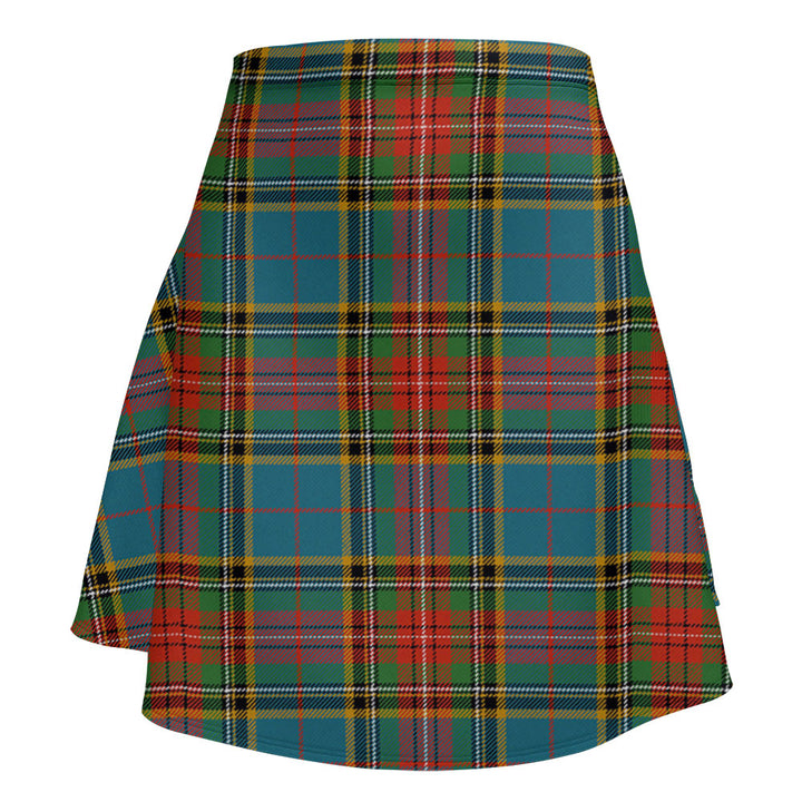 Beaton Ancient Clan Badge Tartan Flared Skirt
