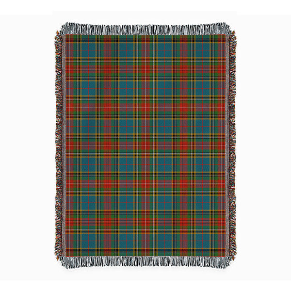 Beaton Ancient Clan Badge Tartan Woven Blanket