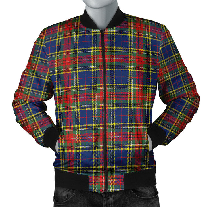 Beaton Modern Clan Badge Tartan Bomber Jacket