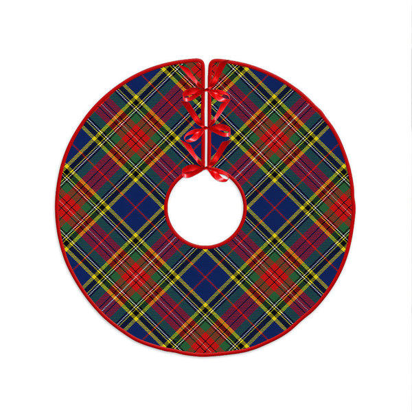 Beaton Modern Clan Badge Tartan Christmas Tree Skirt
