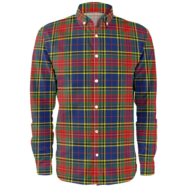 Beaton Modern Clan Badge Tartan Long Sleeve Shirt