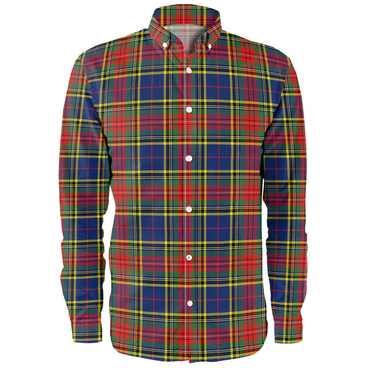 Beaton Modern Clan Badge Tartan Long Sleeve Shirt