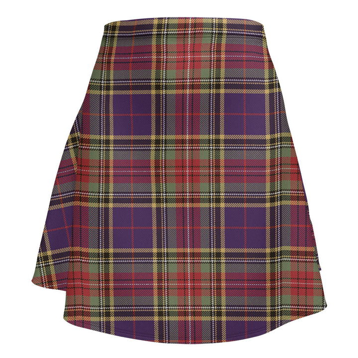 Beaton Weathered Clan Badge Tartan Flared Skirt