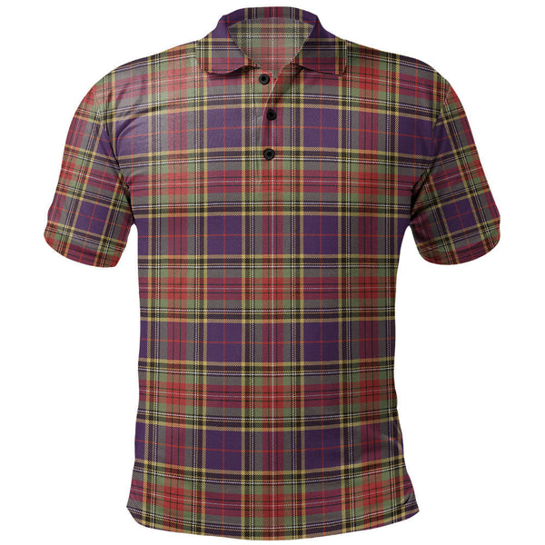 Beaton Weathered Clan Badge Tartan Polo Shirt