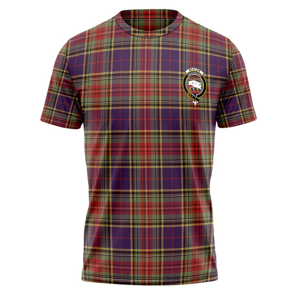 Beaton Weathered Clan Badge Tartan T-Shirt