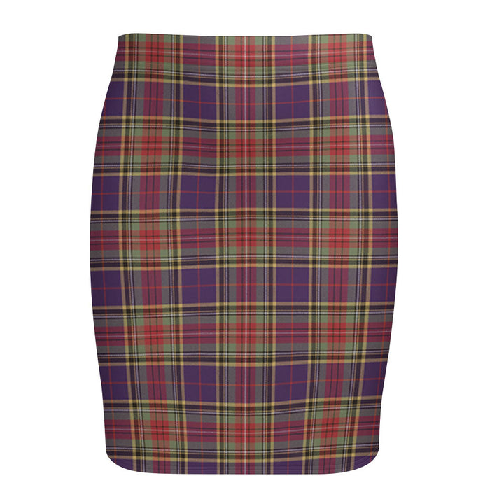 Beaton Weathered Tartan Fitted Skirt