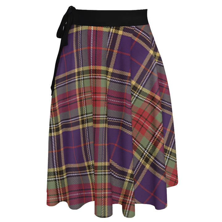 Beaton Weathered Tartan Wrap Skirt
