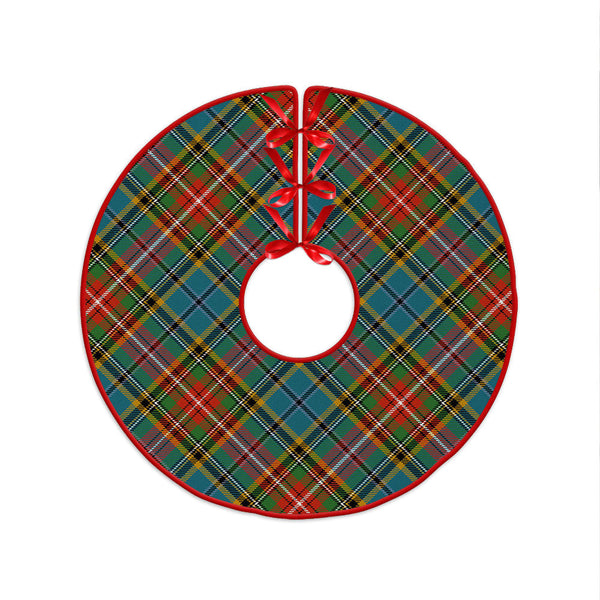 Beattie Ancient Clan Badge Tartan Christmas Tree Skirt