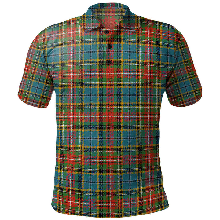 Beattie Ancient Clan Badge Tartan Polo Shirt