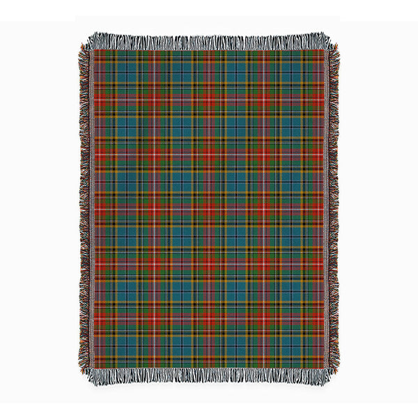 Beattie Ancient Clan Badge Tartan Woven Blanket