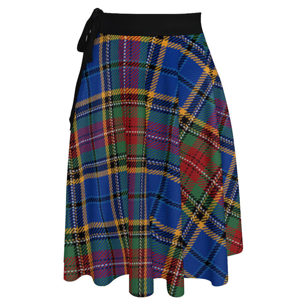 Beattie Modern Tartan Wrap Skirt