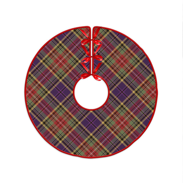 Beattie Weathered Clan Badge Tartan Christmas Tree Skirt