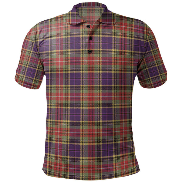 Beattie Weathered Clan Badge Tartan Polo Shirt