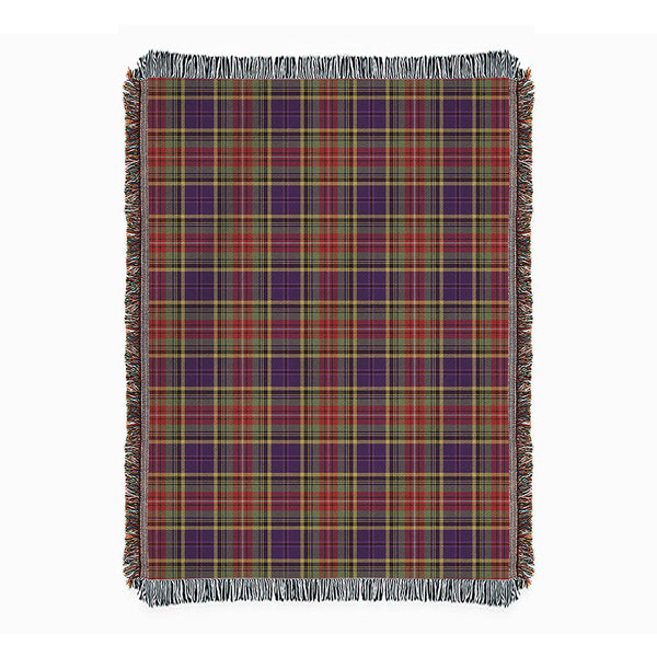 Beattie Weathered Clan Badge Tartan Woven Blanket