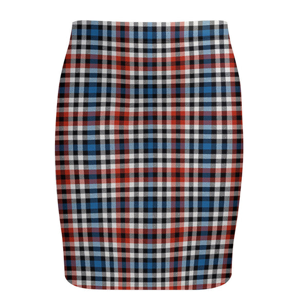 Bell Border (Bell Southern Bell) Ancient Tartan Fitted Skirt