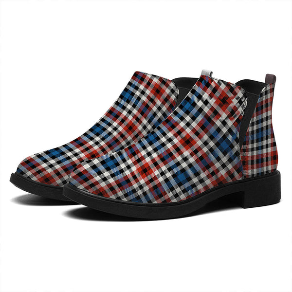 Bell Border (Bell Southern Bell) Ancient Tartan Flat Ankle Boots