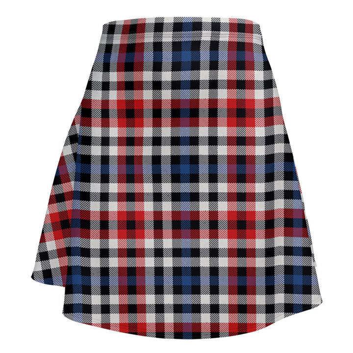 Bell Border (Bell Southern Bell) Modern Clan Badge Tartan Flared Skirt