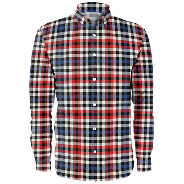 Bell Border (Bell Southern Bell) Modern Clan Badge Tartan Long Sleeve Shirt