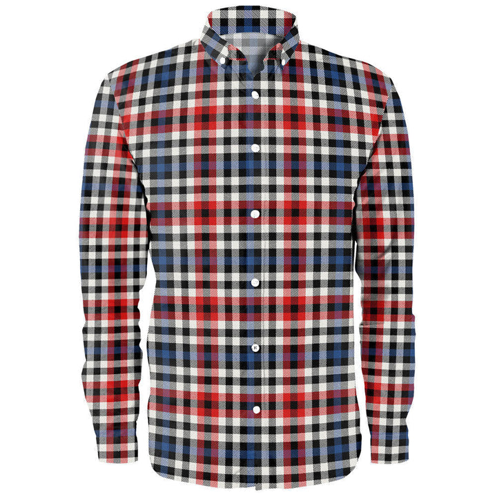 Bell Border (Bell Southern Bell) Modern Clan Badge Tartan Long Sleeve Shirt