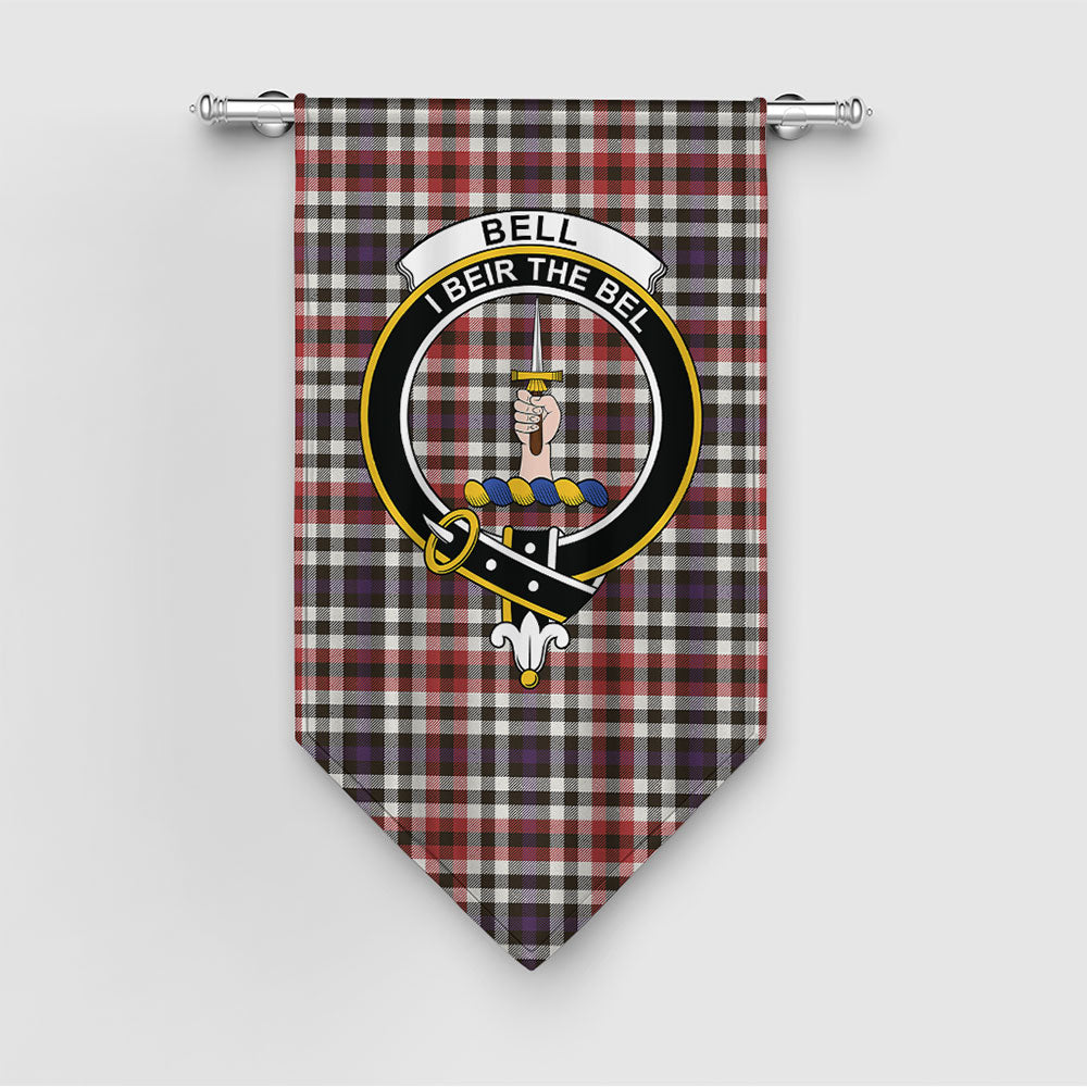 Bell Border (Bell Southern Bell) Weathered Clan Badge Tartan Gonfalon ...