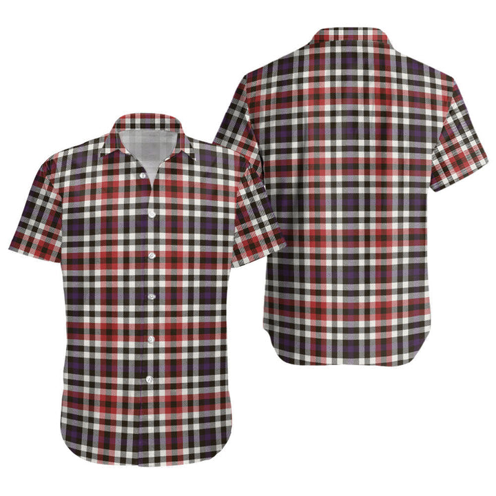 Bell Border (Bell Southern Bell) Weathered Clan Badge Tartan Short Sleeve Shirt