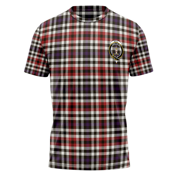 Bell Border (Bell Southern Bell) Weathered Clan Badge Tartan T-Shirt