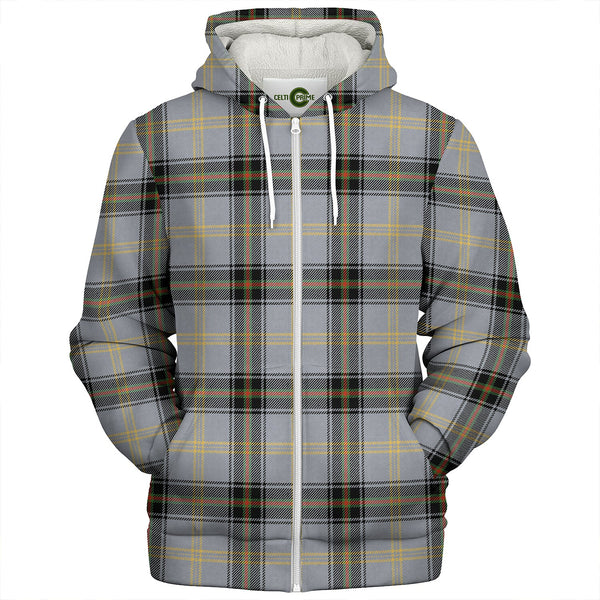 Bell of the Borders Ancient Clan Badge Tartan Sherpa Hoodie