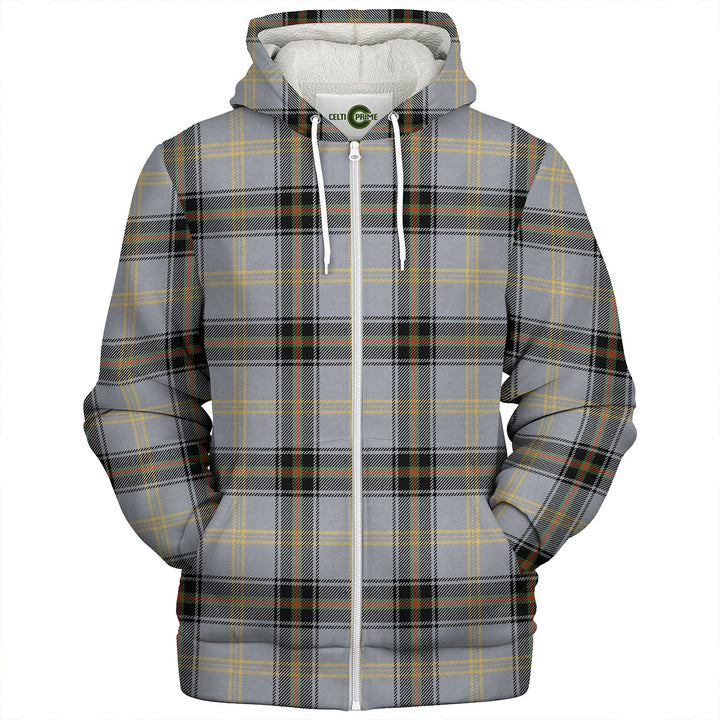 Bell of the Borders Ancient Clan Badge Tartan Sherpa Hoodie