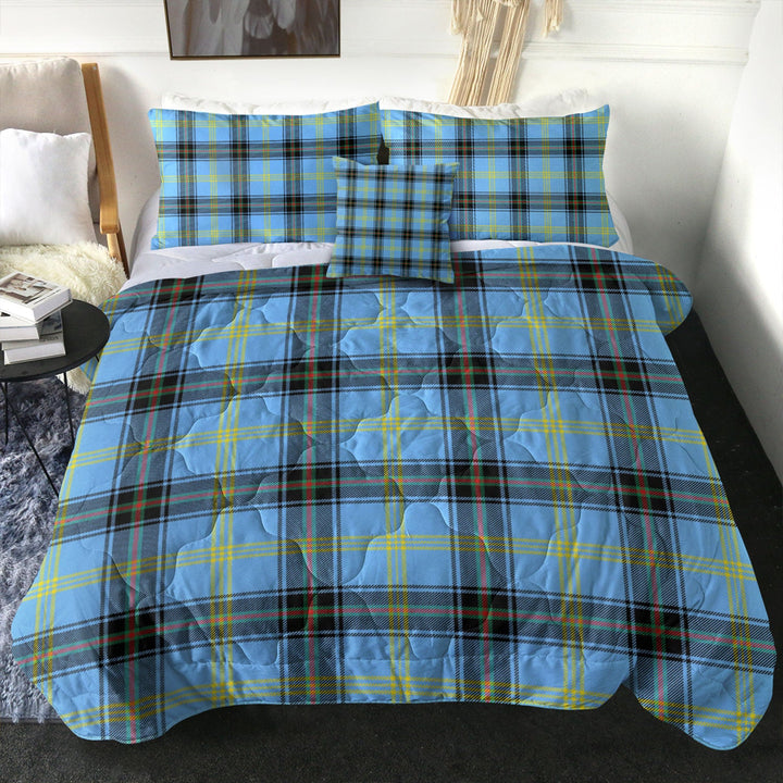 Bell of the Borders Modern Clan Badge Tartan Comforter