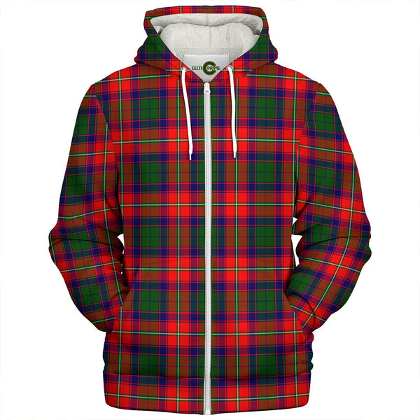 Belshes Clan Badge Tartan Sherpa Hoodie
