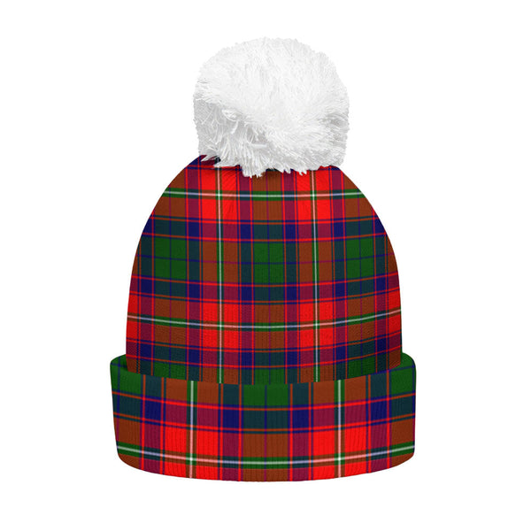 Belshes Clan Badge Tartan Bobble Beanie Hat