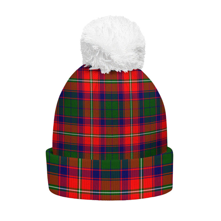 Belshes Clan Badge Tartan Bobble Beanie Hat