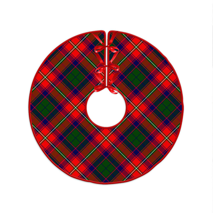 Belshes Clan Badge Tartan Christmas Tree Skirt