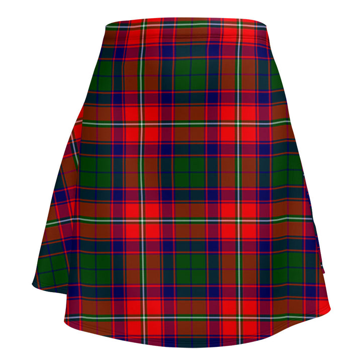 Belshes Clan Badge Tartan Flared Skirt