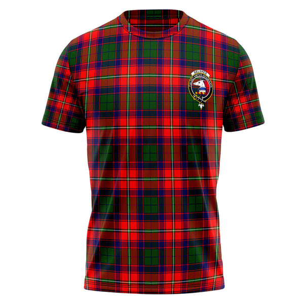 Belshes Clan Badge Tartan T-Shirt